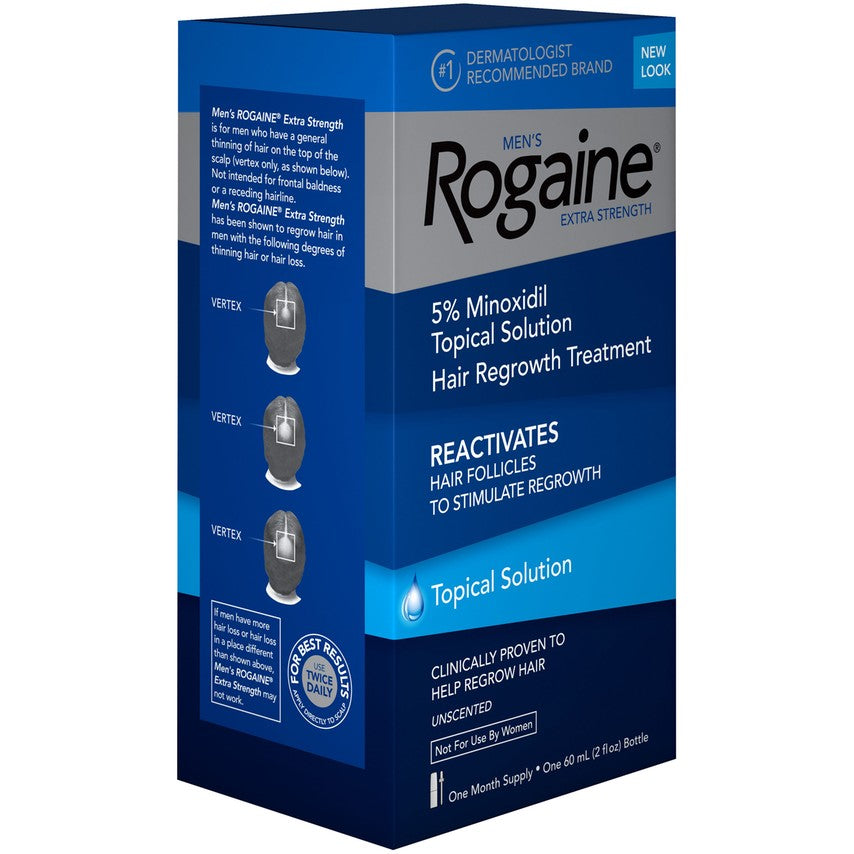 Men s Rogaine Hair Loss and Hair Regrowth Treatment 5 Minoxidil