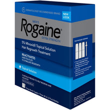 Men's Rogaine Hair Loss and Hair Regrowth Treatment 5% Minoxidil Topical Solution 3-Month