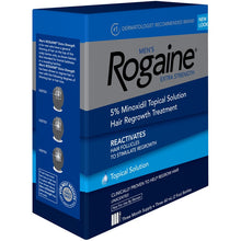 Men's Rogaine Hair Loss and Hair Regrowth Treatment 5% Minoxidil Topical Solution 3-Month