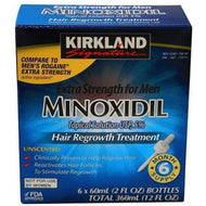 Kirkland 5% Minoxidil Extra Strength Liquid Hair Loss and Hair Regrowth Treatment 6-Month