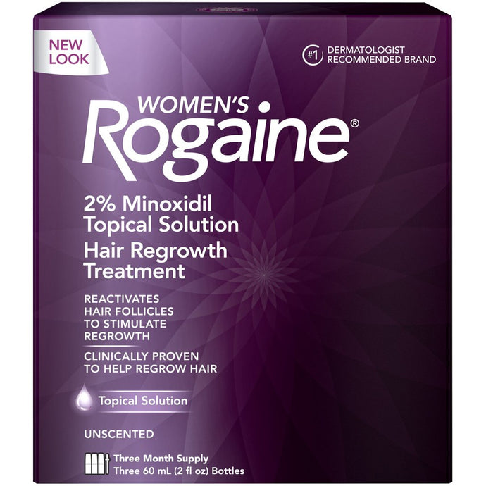 Women's Rogaine Hair Loss Hair Regrowth Treatment 2% Minoxidil Top – MonsterHotDeals